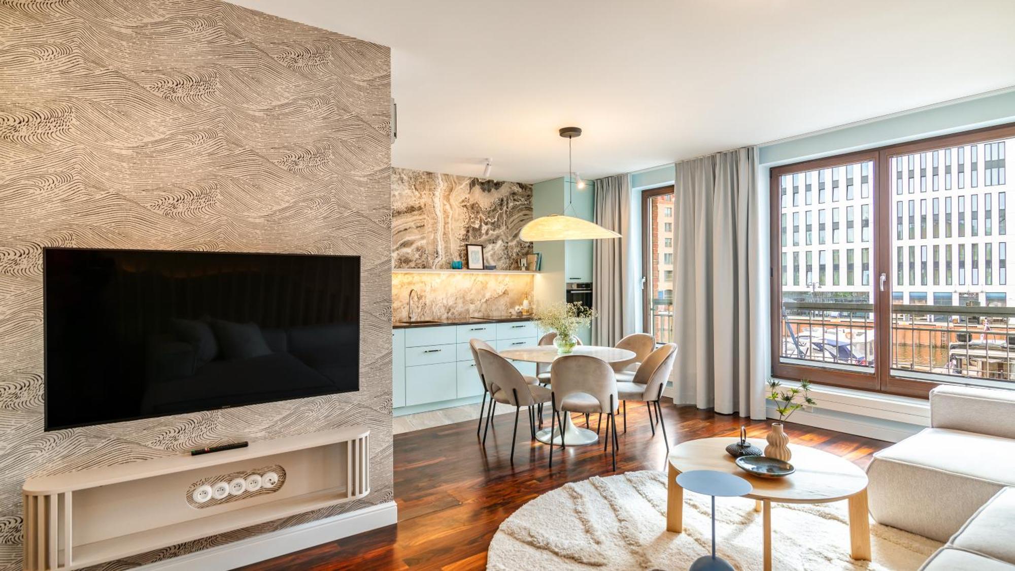 Lux Gdansk Crane View - Comfy Apartments ภายนอก รูปภาพ